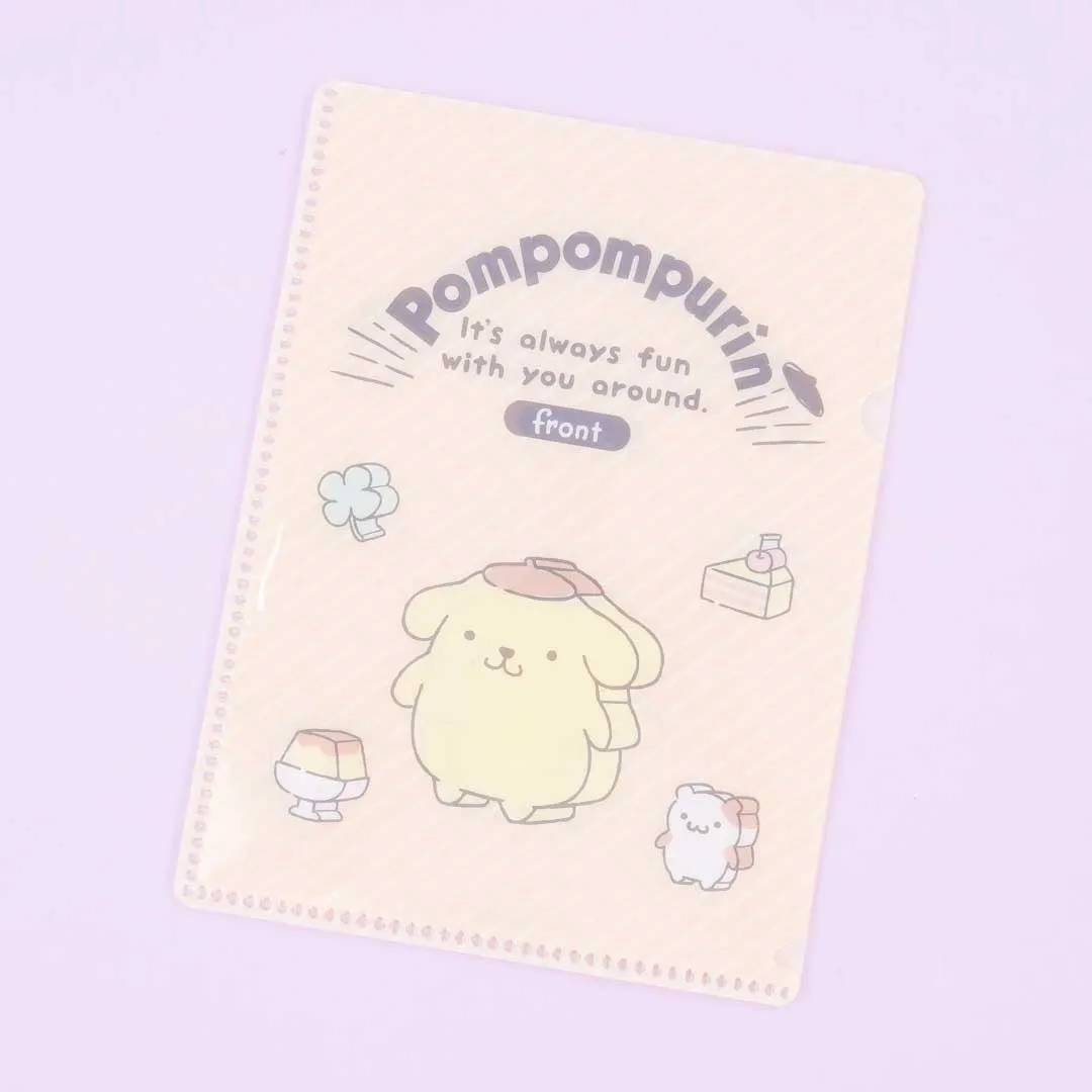 Pompompurin Fun Time A6 File Folder