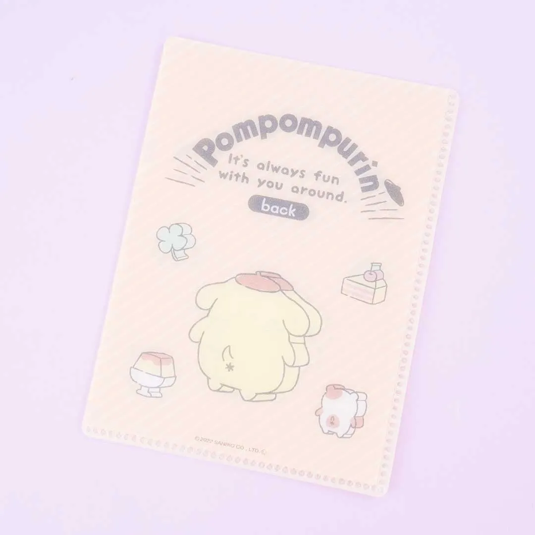 Pompompurin Fun Time A6 File Folder