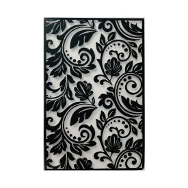 Poppy Crafts Embossing Folder #239 - 4"x 6" - Damask Leaves