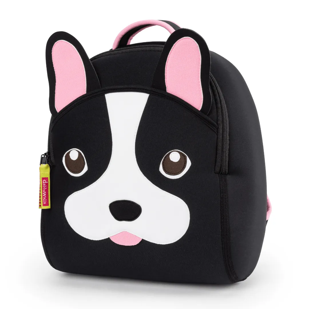 Pre School and Early Elementary Backpack | French Bulldog | Dabbawalla Bags