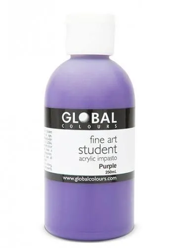 Purple Acrylic Paint - 250ml