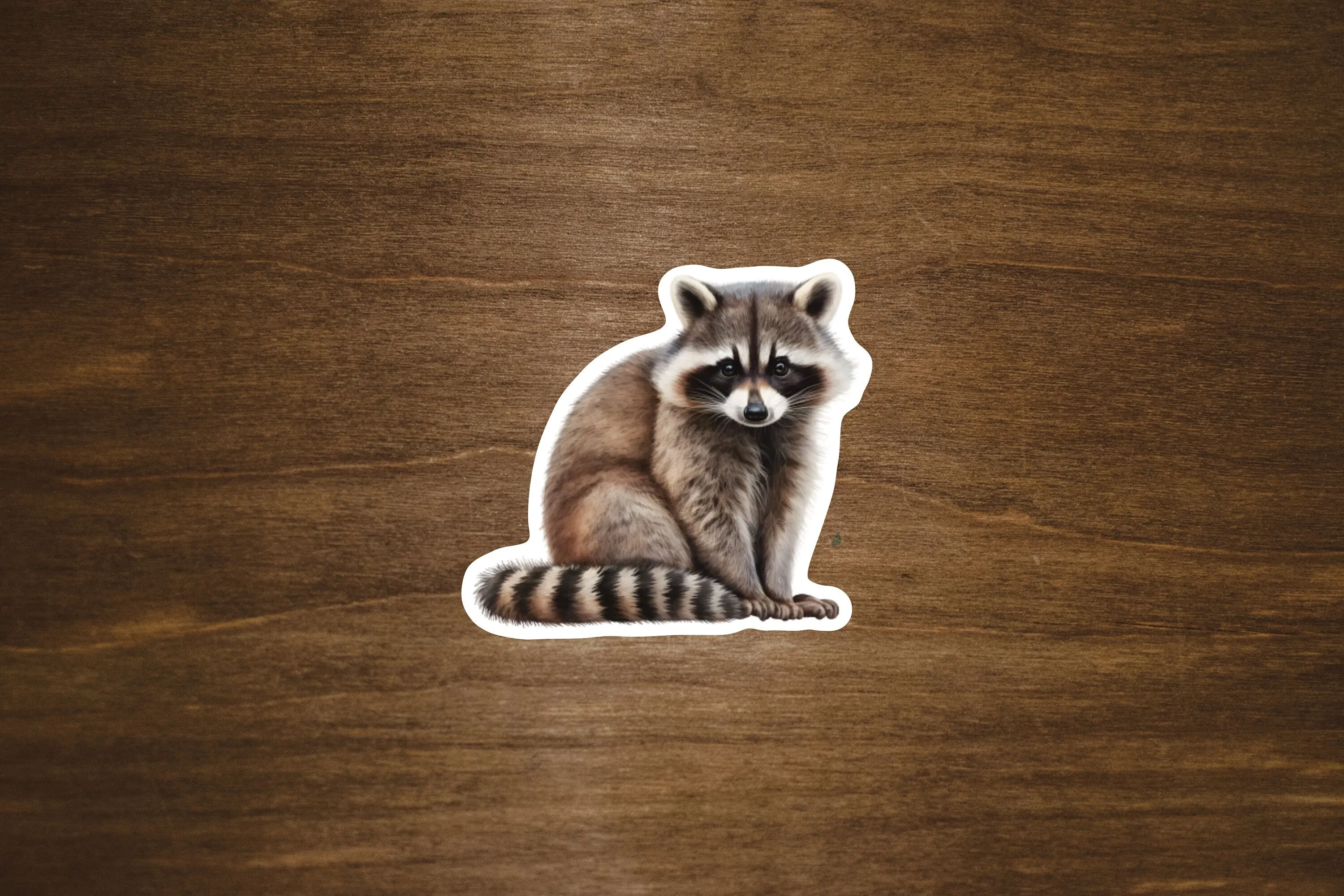 Raccoon Vinyl Sticker