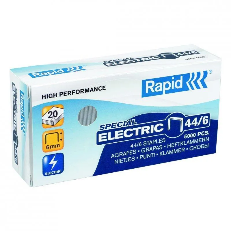 Rapid 44/6 Staples x 5000 pcs