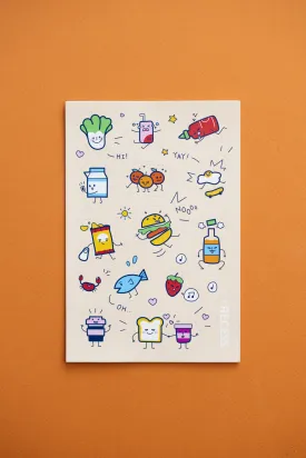 Recess : Sticker Sheet : Comfort Food