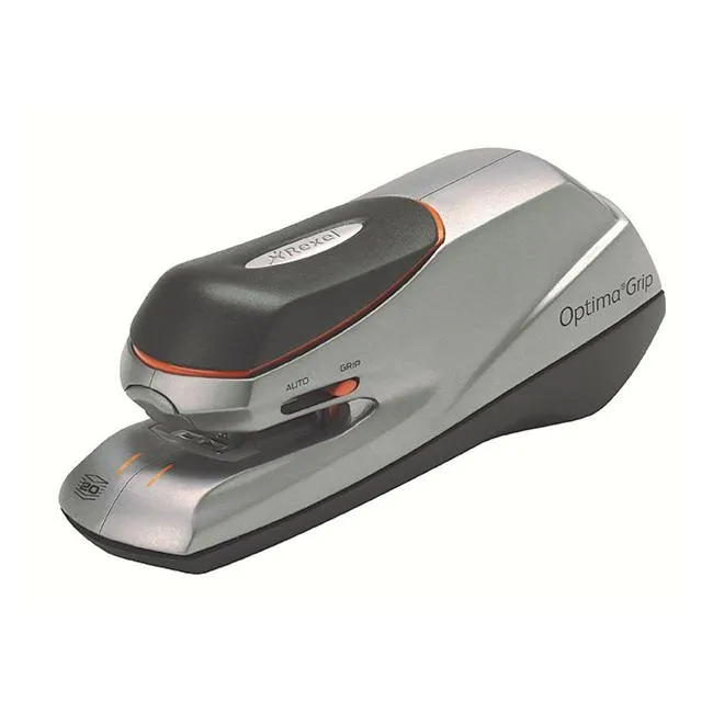 Rexel stapler electric optima grip silv/blk