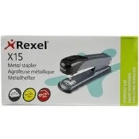 Rexel X15 Metal Stapler - Grey