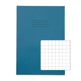 RHINO A4 Exercise Book - 10mm Squared |80pg/50pk