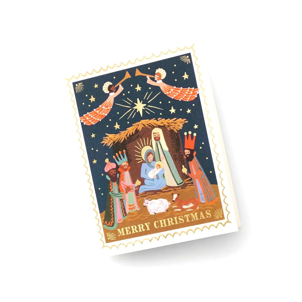 Rifle Paper Co. Christmas Nativity Card