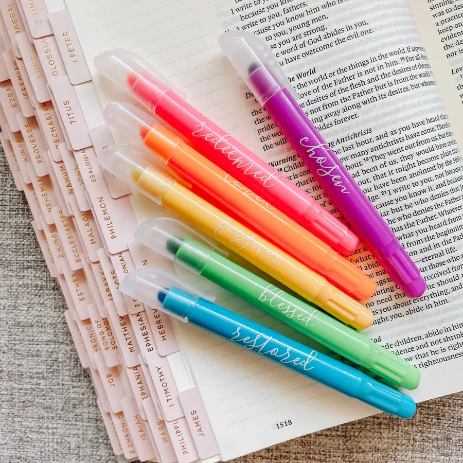 Scented Bible Highlighter Set