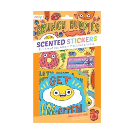 Scented Scratch Stickers - Brunch Buddies