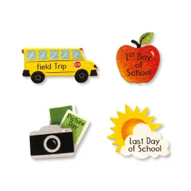 School Days Calendar Magnets S/4