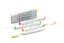 Set Of 4 Highlighters With I Love Sg Messages