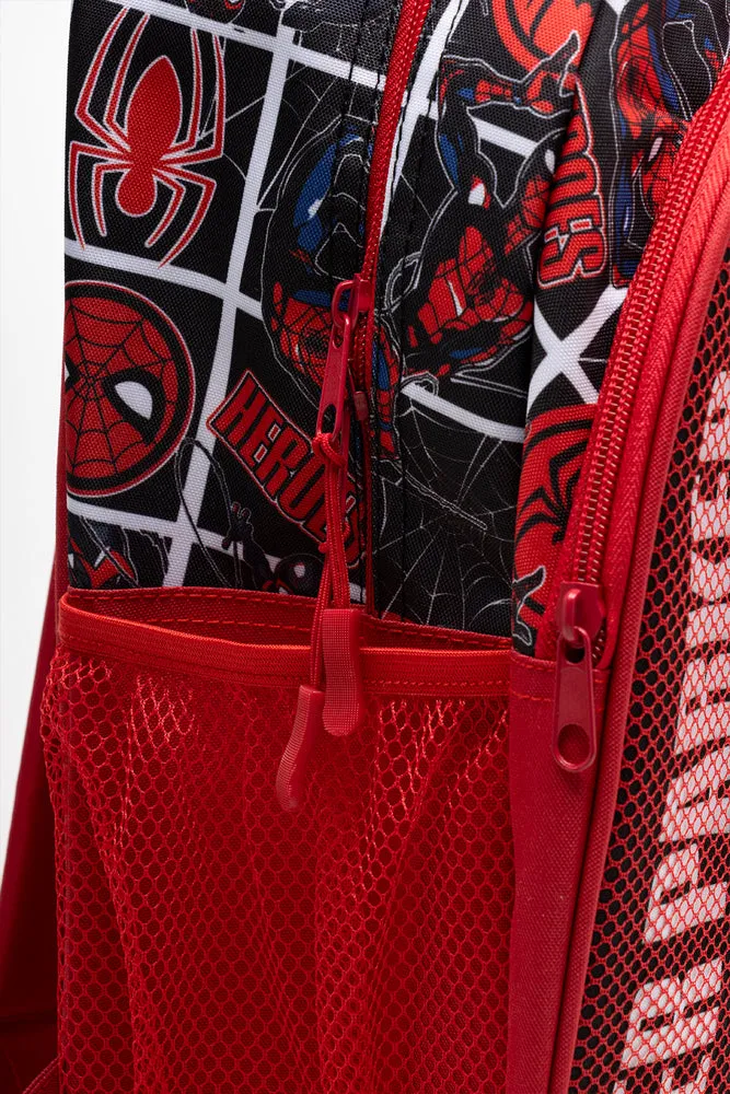 Spider-Man Trolley Backpack Red