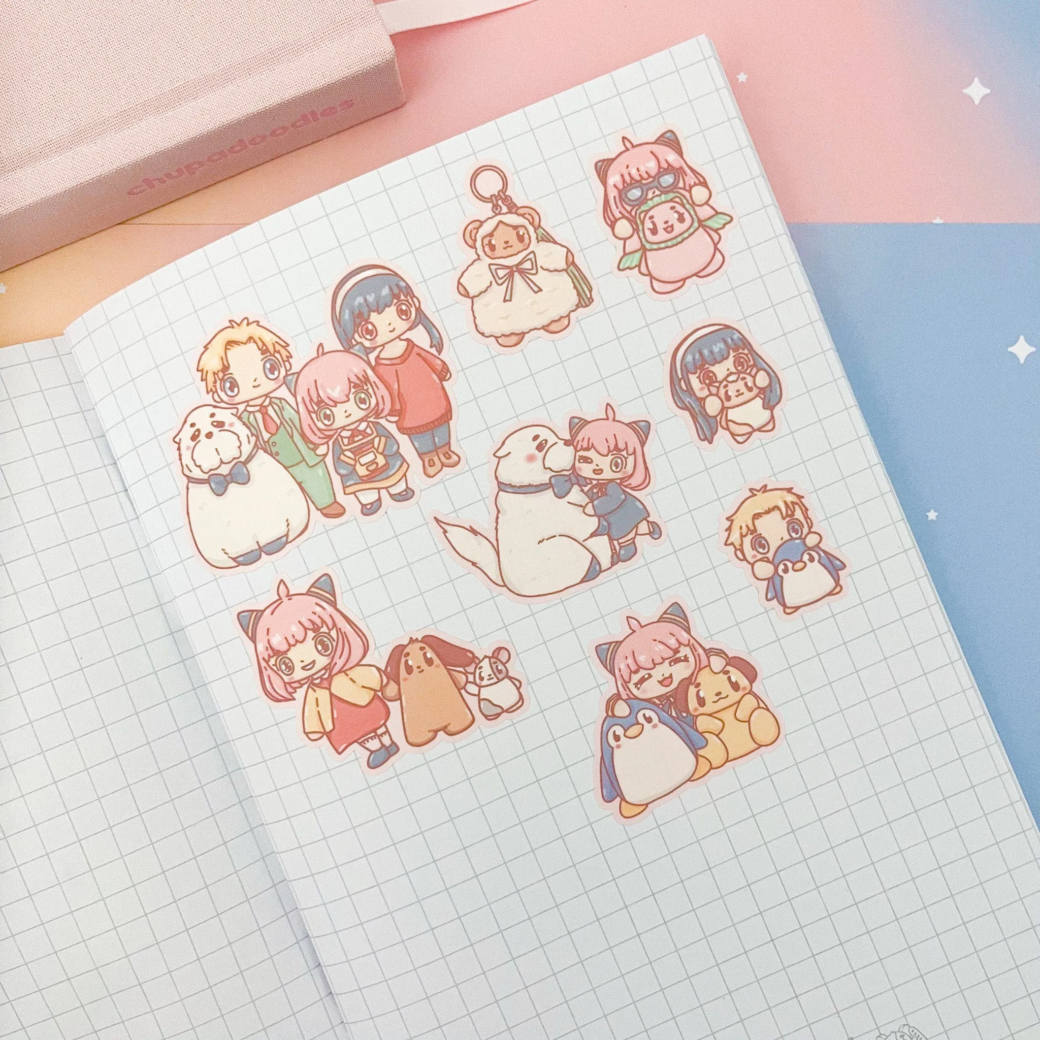 Spy Family Cute Sticker Sheet