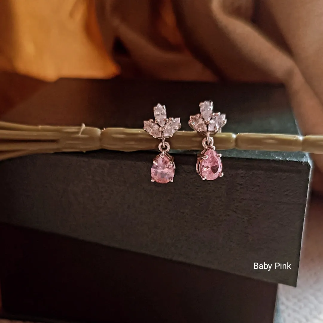 SST 098 | PINK SAPPHIRE DANGLE EARRING