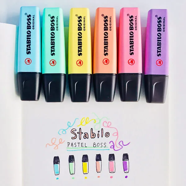 STABILO BOSS Original Highlighters 9 Colors Pack