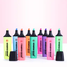 STABILO BOSS Original Highlighters 9 Colors Pack