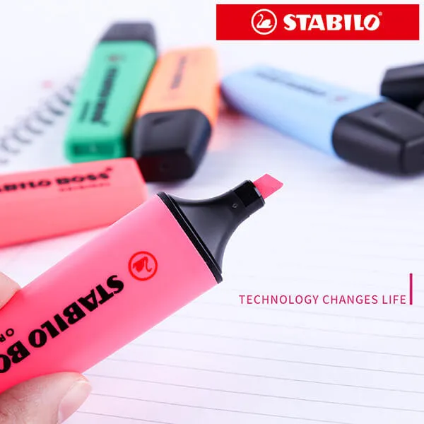 STABILO BOSS Original Highlighters 9 Colors Pack