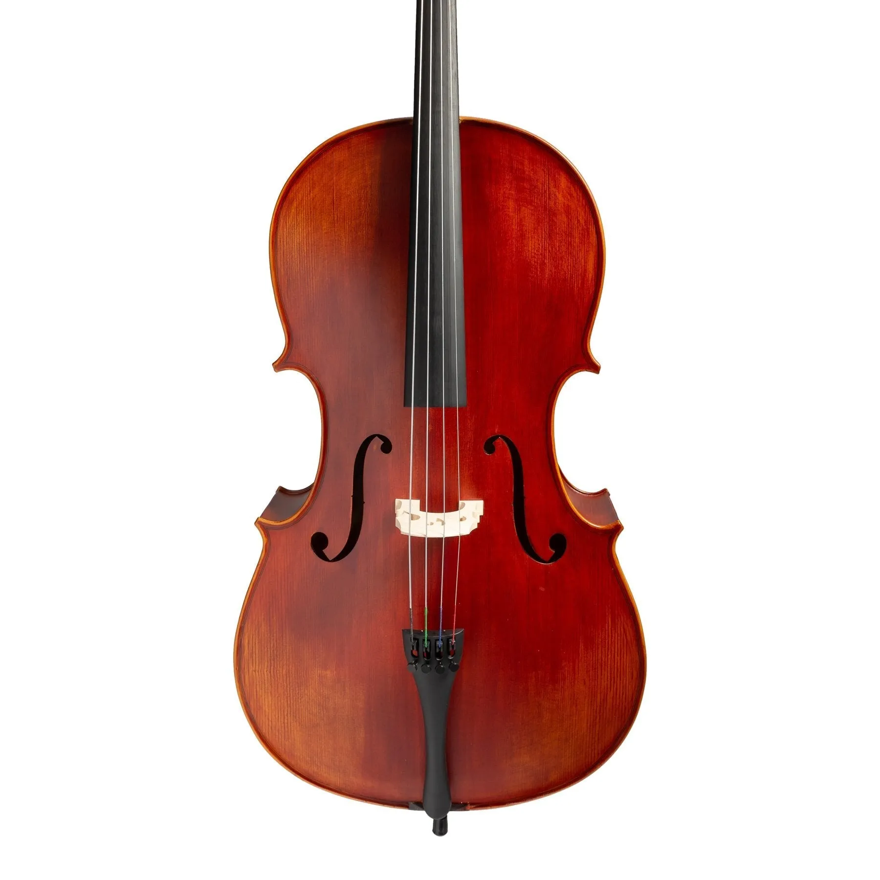 Steinhoff 1/2 Size Solid Top Student Cello Set (Antique Finish)