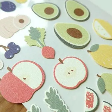 Stickers: Fresh Fruit