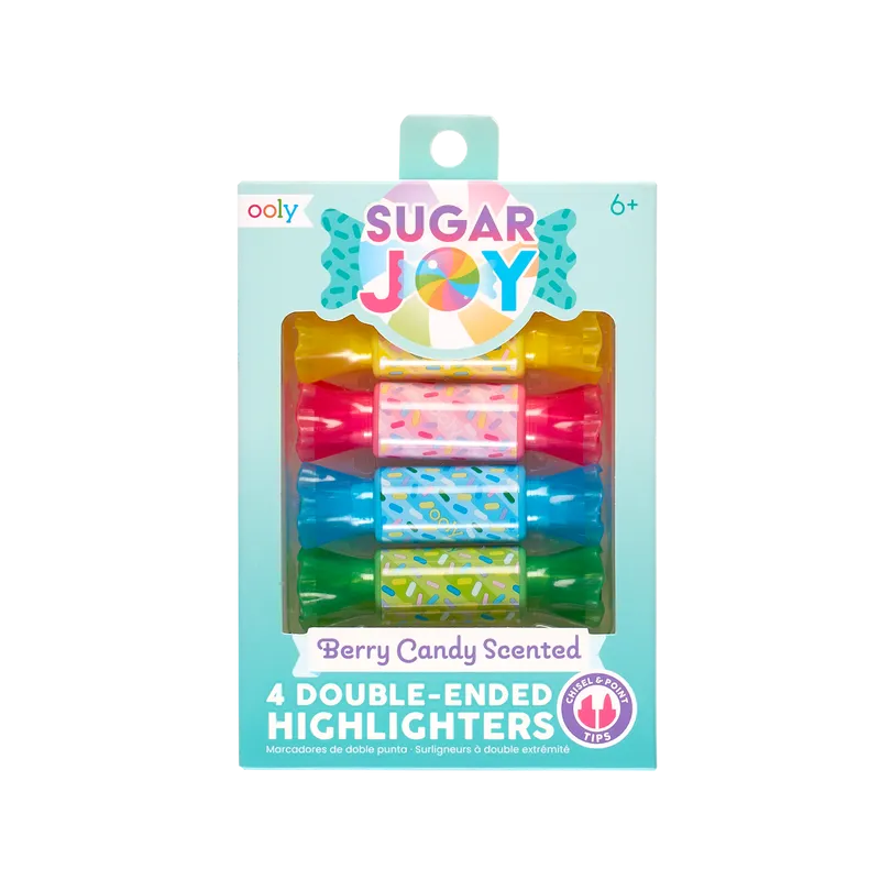 Sugar Joy Scented Dbl-End HL (Set of 4)