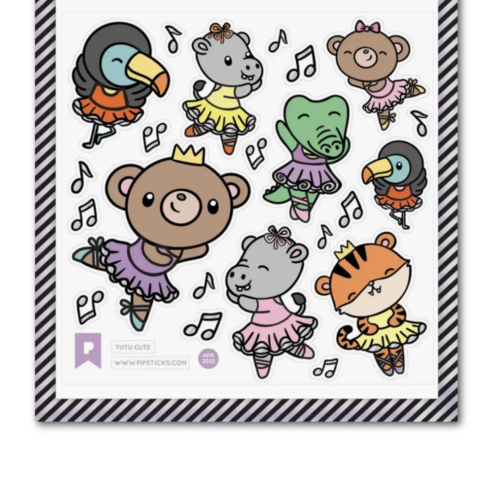 Tutu Cute Stickers