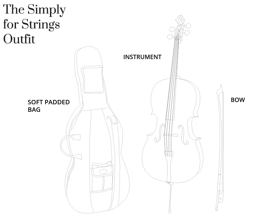 Virtuoso Cello Outfit