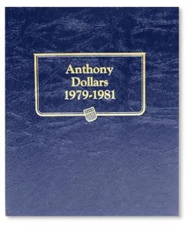 Whitman Albums: Susan B. Anthony Dollars -1979-1981 #9149