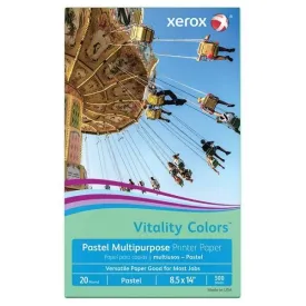 Xerox Vitality Colors Pastel Green Legal Size Mult