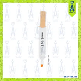 ZEBRA FM-1 MILD FLUO HIGHLIGHTER ORANGE