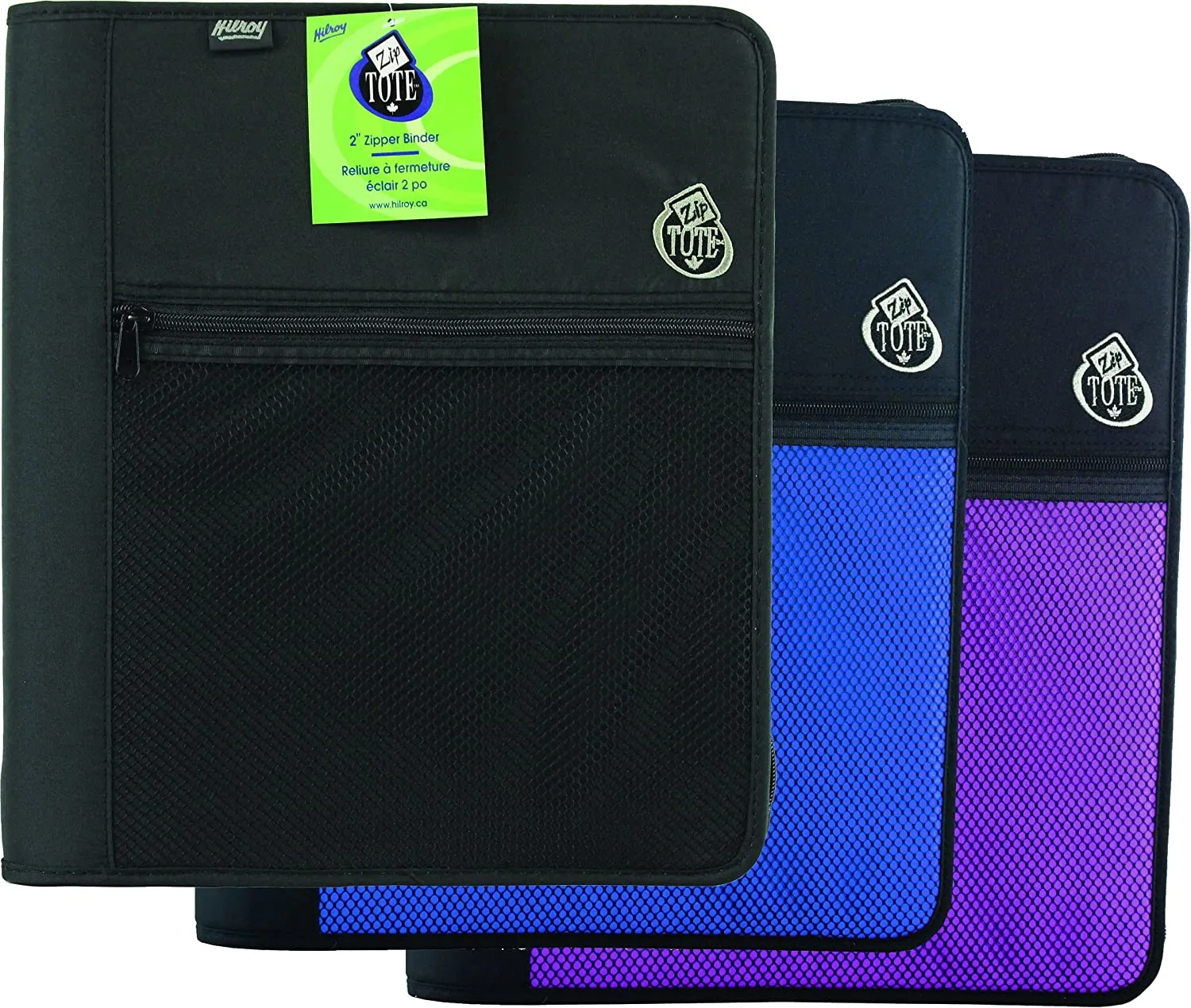 Zippered 2" Notetote Binders